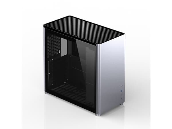 Jonsbo D40 - - USB/ljud Silver