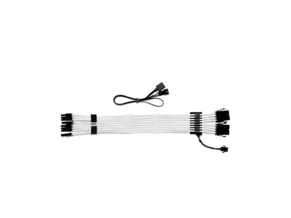 Sharkoon XTend 16 - Strømforlengelseskabel - 8-pins PCIe-strøm (hunn) til 8-pins PCIe-strøm (hunn) - 30 cm