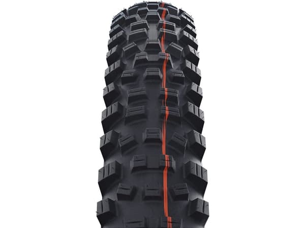 Schwalbe Hans Dampf, 27.5", MTB, Slanglöst däck, Folding bead, Off-road, Svart