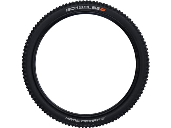 Schwalbe Hans Dampf, 27.5", MTB, Slanglöst däck, Folding bead, Off-road, Svart