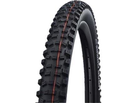 Schwalbe Hans Dampf, 27.5", MTB, Slanglöst däck, Folding bead, Off-road, Svart