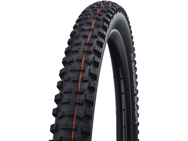 Schwalbe Hans Dampf, 27.5", MTB, Slanglöst däck, Folding bead, Off-road, Svart