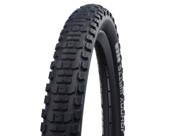 Schwalbe Johnny Watts, 27.5", MTB, Däck med slang, Vikt vulst, Svart, 17 - 38 psi