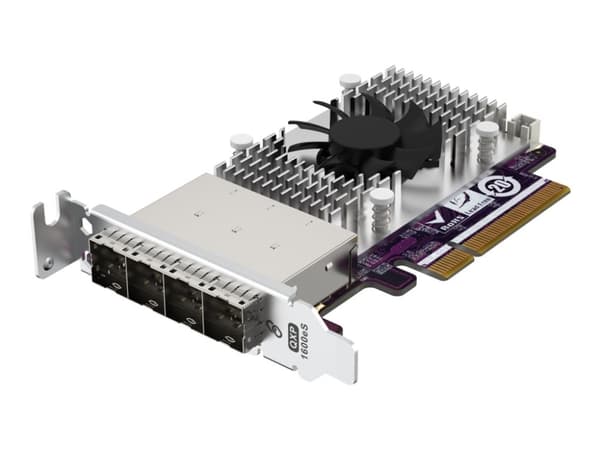 QNAP QXP-1600eS-A1164 - Lagringsstyrenhet - 16 kanaler - SATA 6Gb/s - RAID JBOD - PCIe 3.0 x8
