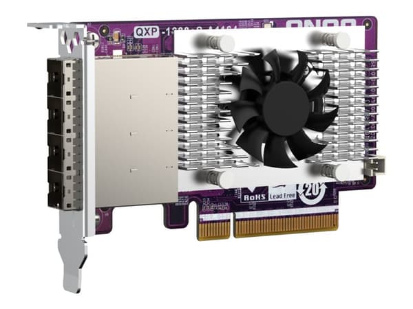 QNAP QXP-1600eS-A1164 - Lagringsstyrenhet - 16 kanaler - SATA 6Gb/s - RAID JBOD - PCIe 3.0 x8