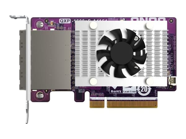 QNAP QXP-1600eS-A1164 - Lagringsstyrenhet - 16 kanaler - SATA 6Gb/s - RAID JBOD - PCIe 3.0 x8