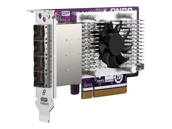 QNAP QXP-1600eS-A1164 - Lagringsstyrenhet - 16 kanaler - SATA 6Gb/s - RAID JBOD - PCIe 3.0 x8