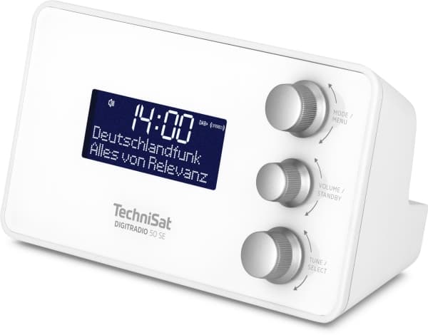TechniSat DIGITRADIO 50 SE, Henkilökohtainen, Digitaalinen, DAB+, FM, VHF, 87,5 - 108 MHz, 174 - 240 MHz, PLL