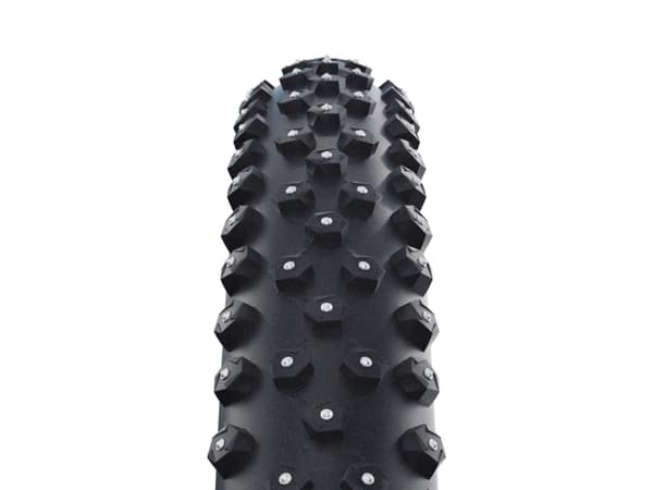Schwalbe Ice Spiker Pro, 27.5", MTB, Väg, Däck med slang, Wire bead (Rigid), Vinter, Svart
