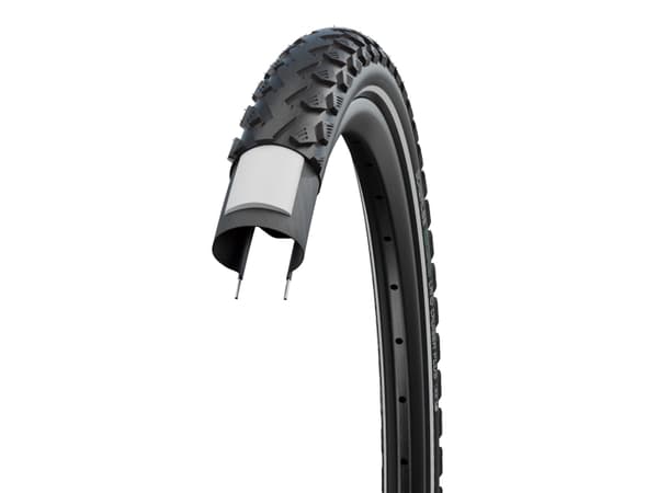 Schwalbe LAND CRUISER PLUS, 26", MTB, Slanglöst Ready-däck, Allround, Svart, 35 - 70 psi