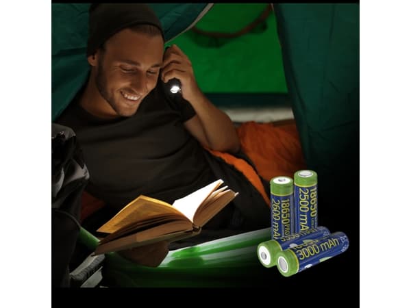 EnerGenie - Batteri 18650 - Li-Ion - 2600 mAh