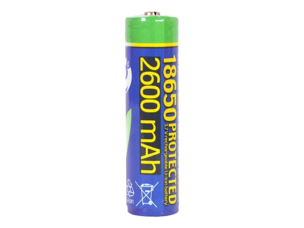 EnerGenie - Batteri 18650 - Li-Ion - 2600 mAh
