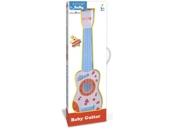 Bontempi 20 2225, Musikalsk instrument til lek og moro, Gitar, 3 år, 280 g, Flerfarget