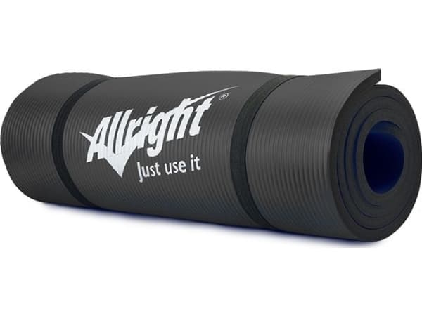 Allright Mata treningowa FE06014 180 cm x 60 cm x 1.5 cm czarna