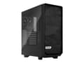 Miniatyrbild 1 av 5: Fractal Design Meshify Meshify 2 Compact Lite - Mid tower - ATX - genomskinlig sidopanel (härdat glas) - ingen strömförsörjning (ATX) - svart TG ljus