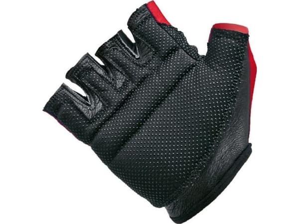Allright Allright Lycra sports bodybuilding hansker, rød, størrelse XL