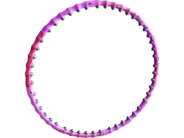 Allright Hula Hop Hoop 90cm with massage pink (FE05012)