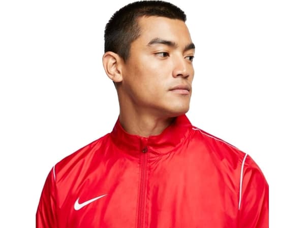 Nike Repel Park Football miesten harjoittelun sadetakki punainen polyesteri (S)