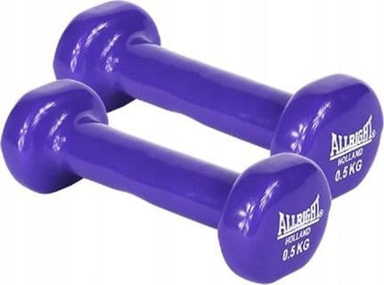 Allright käsipaino Fe04025 winylowe 2 x 0,5 kg 2 x 0,5 kg