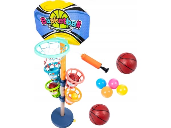 GoTel B19J BASKETBALLSETT + BALLEKURVER