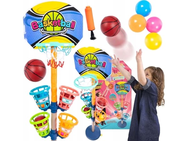 GoTel B19J BASKETBALLSETT + BALLEKURVER