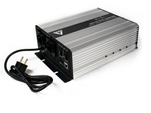 Afbrydelsesfri strømforsyning (UPS + AVR) AZO Digital 12V UPS-2000SR Sinus 2000W/1000W 12V/230V 12V/230V