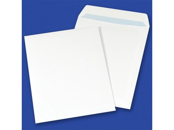 Kontorprodukter KONTORPRODUKTER selvklebende konvolutter, SK, C4, 229x324mm, 90gsm, 250stk, hvit