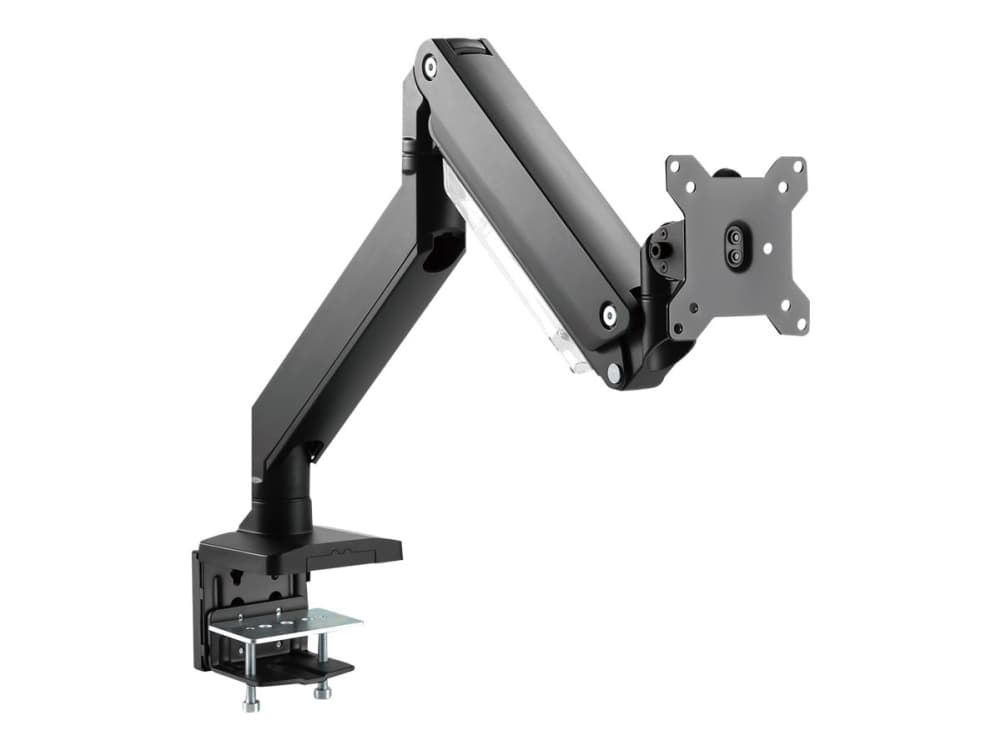 DIGITUS DA-90426 - Monteringssats (bordsfäste, monitorarm för gascylinder, quick release mechanism) - gasfjäder - för curved / flat panel - plast, al