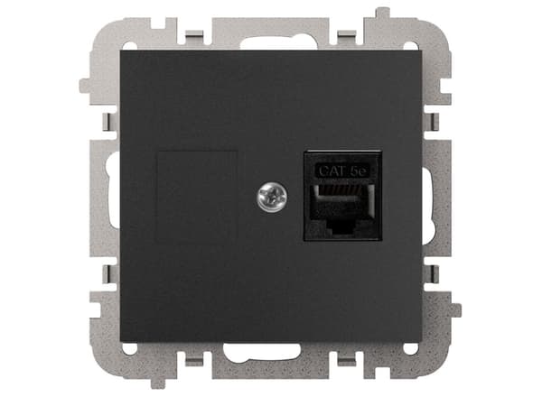 Elektroplast Rj45 Socket Black