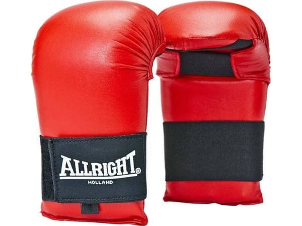 Allright käsineet r.L punainen