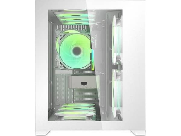 Darkflash C305 ATX datamaskindeksel (hvit)