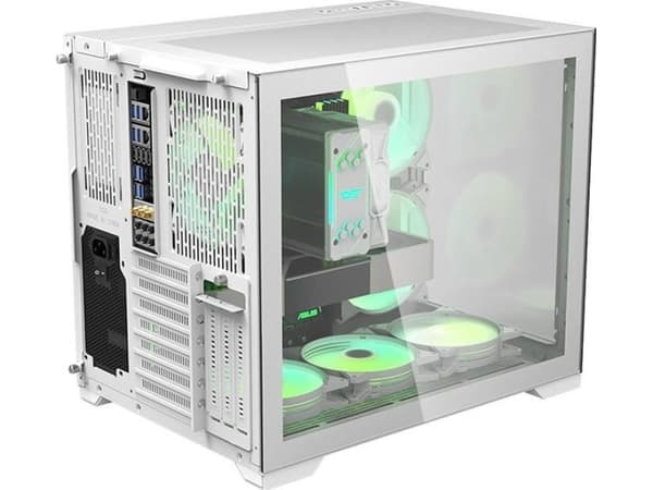 Darkflash C305 ATX datamaskindeksel (hvit)