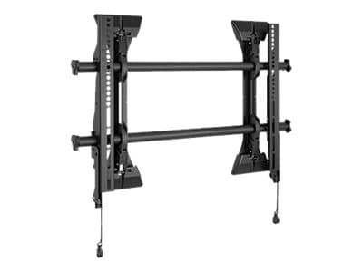 Chief Fusion Medium Micro-Adjustable Fixed TV Wall Mount - For Displays 32-65" - Black - Monteringssett (2 grensesnittsbøyler, fast veggfeste) - for Sort