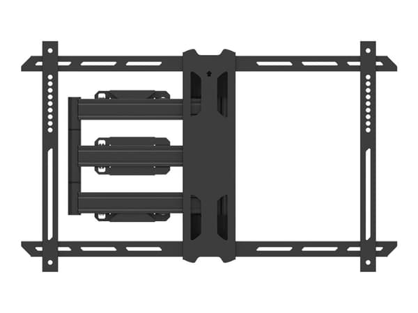 Multibrackets 2758, 177,8 cm (70"), 200 x 200 mm, 600 x 400 mm, -2 - 12°, -90 - 90°, Musta