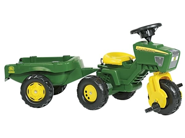John Deer tractor with trailer