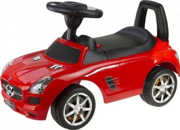 Lean Sport Ride på Mercedes-Benz SLS AMG Red