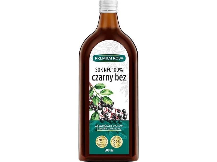 Premium Rosa Elderberry Juice 100% 500 ml