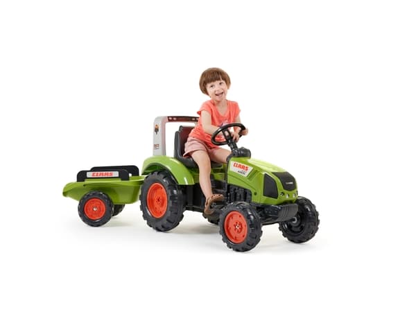 Falk Claas 1040AB, 3 år, 4 hjul, Sort, Grønn