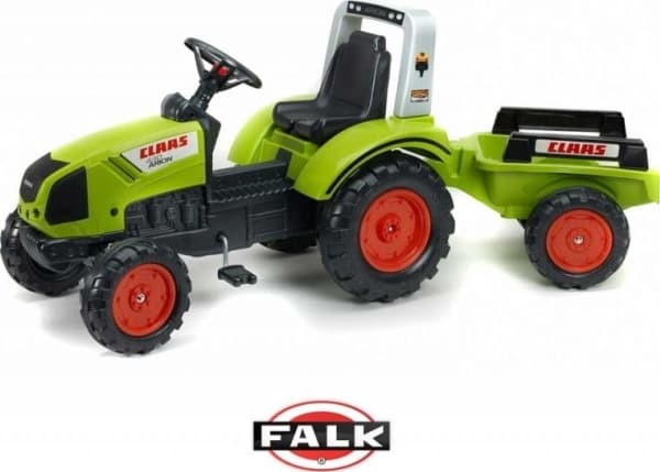 Falk Claas 1040AB, 3 år, 4 hjul, Sort, Grønn