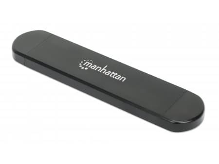 MANHATTAN M.2 NVMe SATA SSD USB-C 3.2 harddiskkabinett