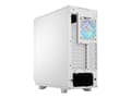 Miniatyrbild 4 av 5: Fractal Design Meshify Meshify 2 Compact - Mid tower - ATX - genomskinlig sidopanel (härdat glas) - ingen strömförsörjning (ATX) - vit TG genomskinli