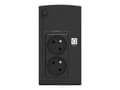 Pikkukuva 3 / 5: PowerWalker Basic VI 650 SB FR - UPS - AC 162 - 290 V - 360 Watt - 650 VA - 5 At - USB - lähtöliitännät: 2 kappaletta