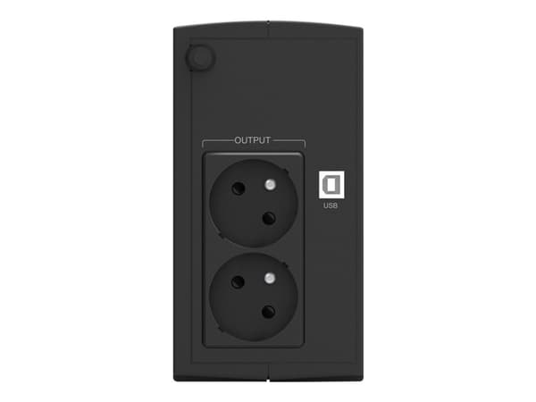 PowerWalker Basic VI 650 SB FR - UPS - AC 162 - 290 V - 360 Watt - 650 VA - 5 At - USB - lähtöliitännät: 2 kappaletta