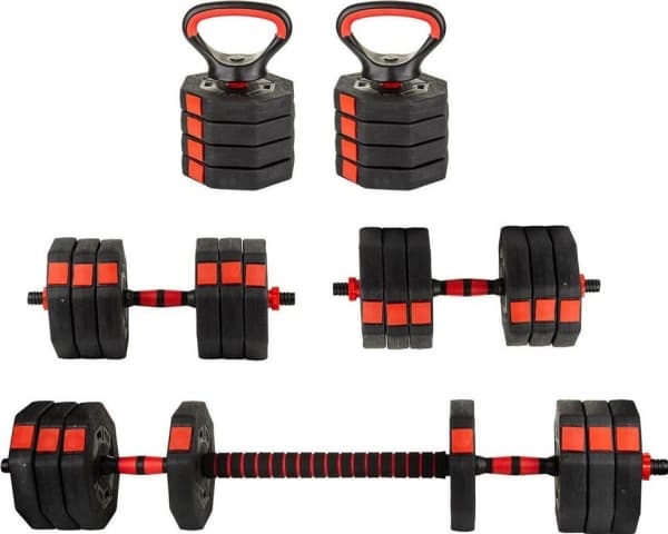 Eb Fit käsipainot 1039206 bitumi 2 x 10 kg