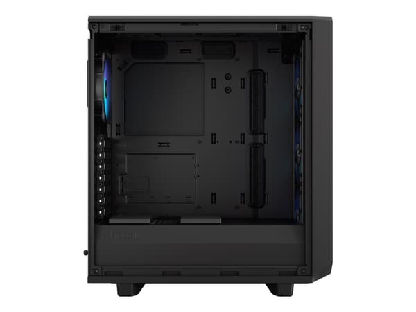 Fractal Design Meshify Meshify 2 Compact - Mid tower - ATX - sidepanel med vindu (herdet glass) - ingen strømforsyning (ATX) - sort TG lys fargetone