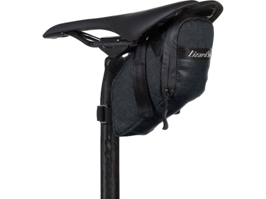 Lizard Skins Saddle bag LIZARDSKINS SUPER CACHE SADDLE BAG jet black size L (NEW)