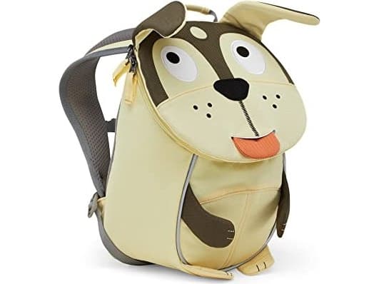 Affenzahn Little Friend Tonie Dog, backpack (light yellow/brown)