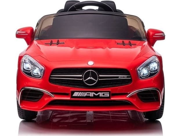 Lean Cars Vehicle with battery Mercedes SL65 S red lacquered LCD