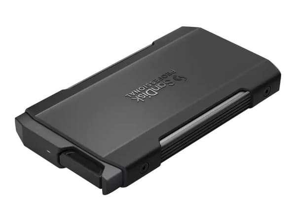 SanDisk Professional PRO-BLADE TRANSPORT - SSD - 4 TB - ekstern (bærbar) - USB 3.2 Gen 2x2 (USB-C kontakt) Sort