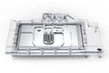 Miniatyrbild 4 av 5: Alphacool 13085, Vattenblock + bakre platta, Akryl, Gjuten aluminium, Koppar, Svart, 3-Pin, 1/4", 60 ° C